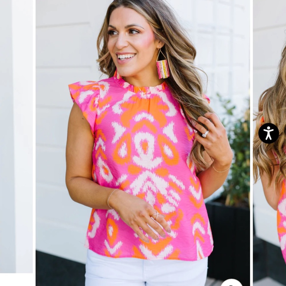 Michelle McDowell top XS NWT